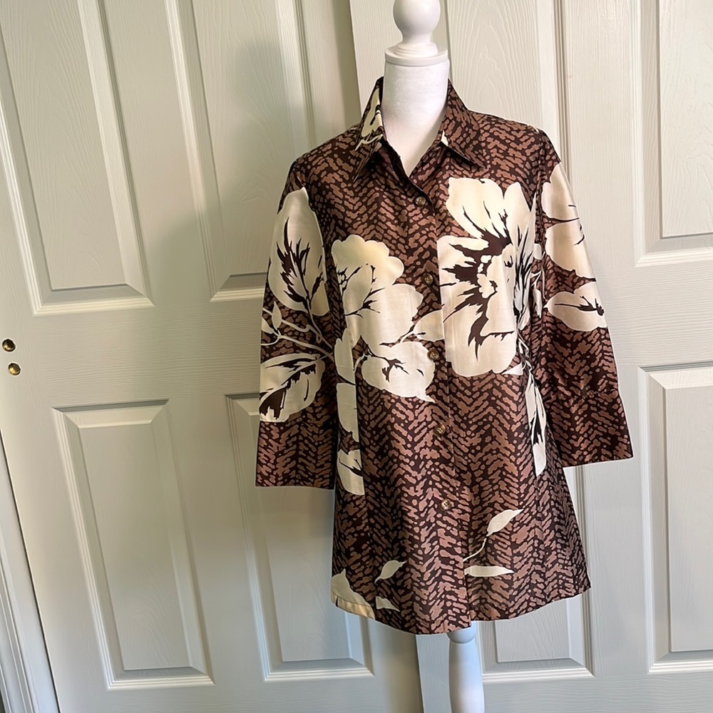 Silk Tunic by Linda Allan’s for Ellen Tracy